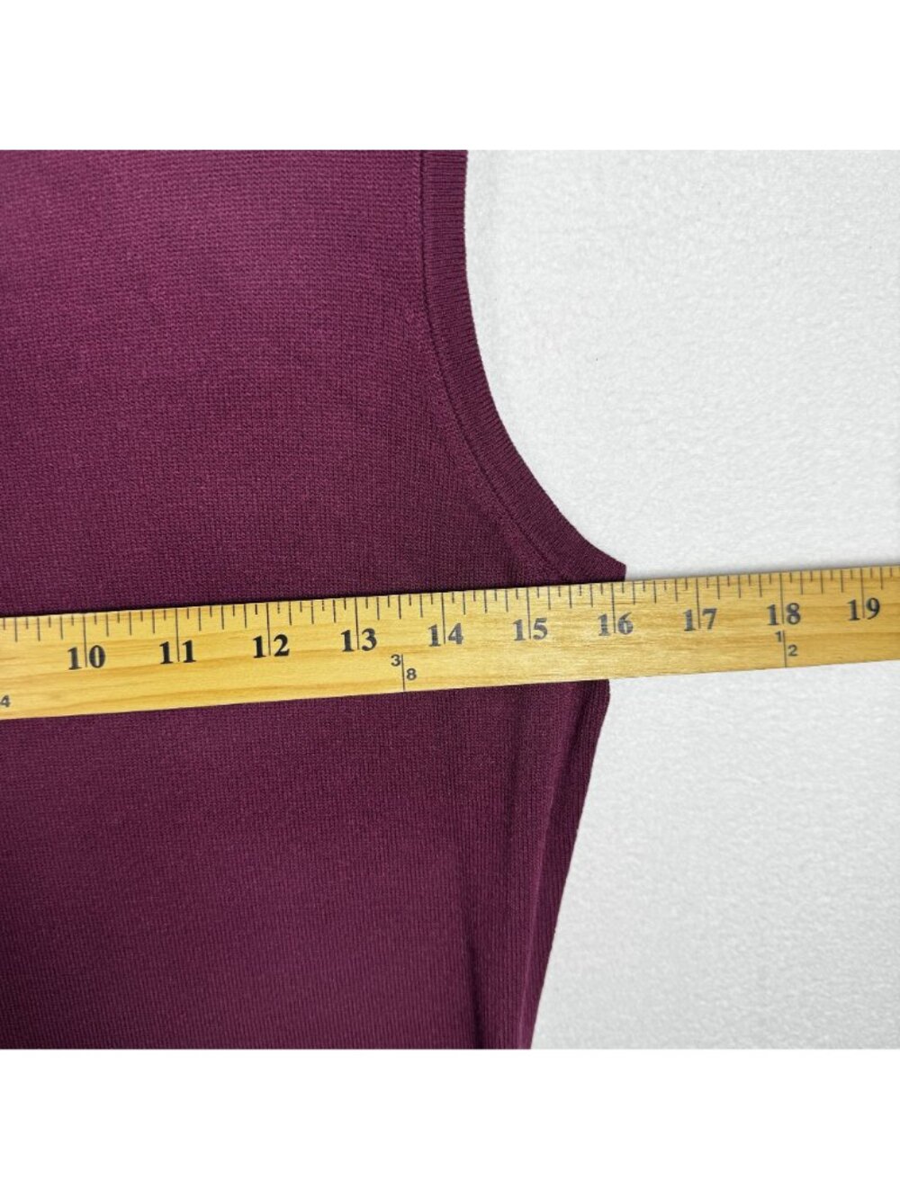 Ann Taylor Sleeveless Ombré Knit Fit & Flare Dress Maroon & Black Size M - Picture 8 of 10